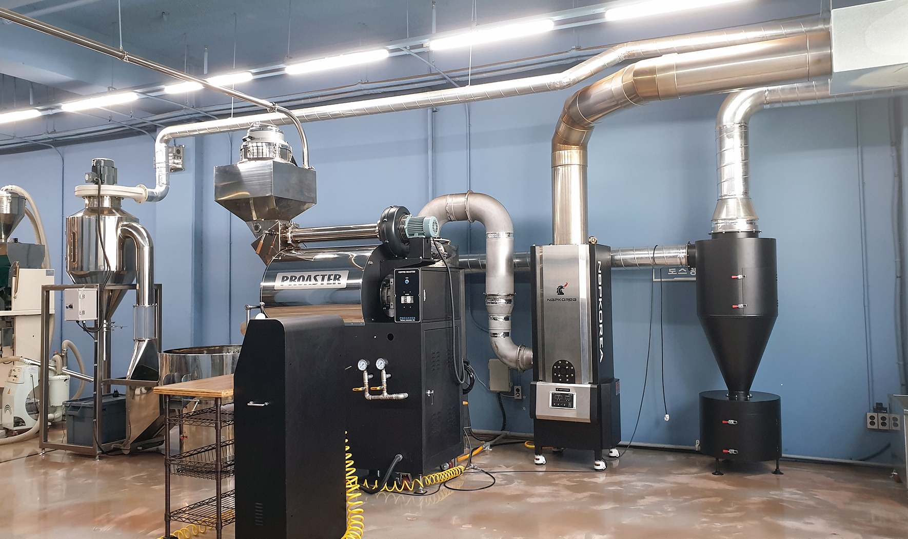 THCR-25 30kg coffee roaster