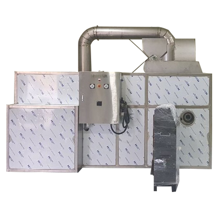 THHR-200 200kg 열풍로스터, 측면