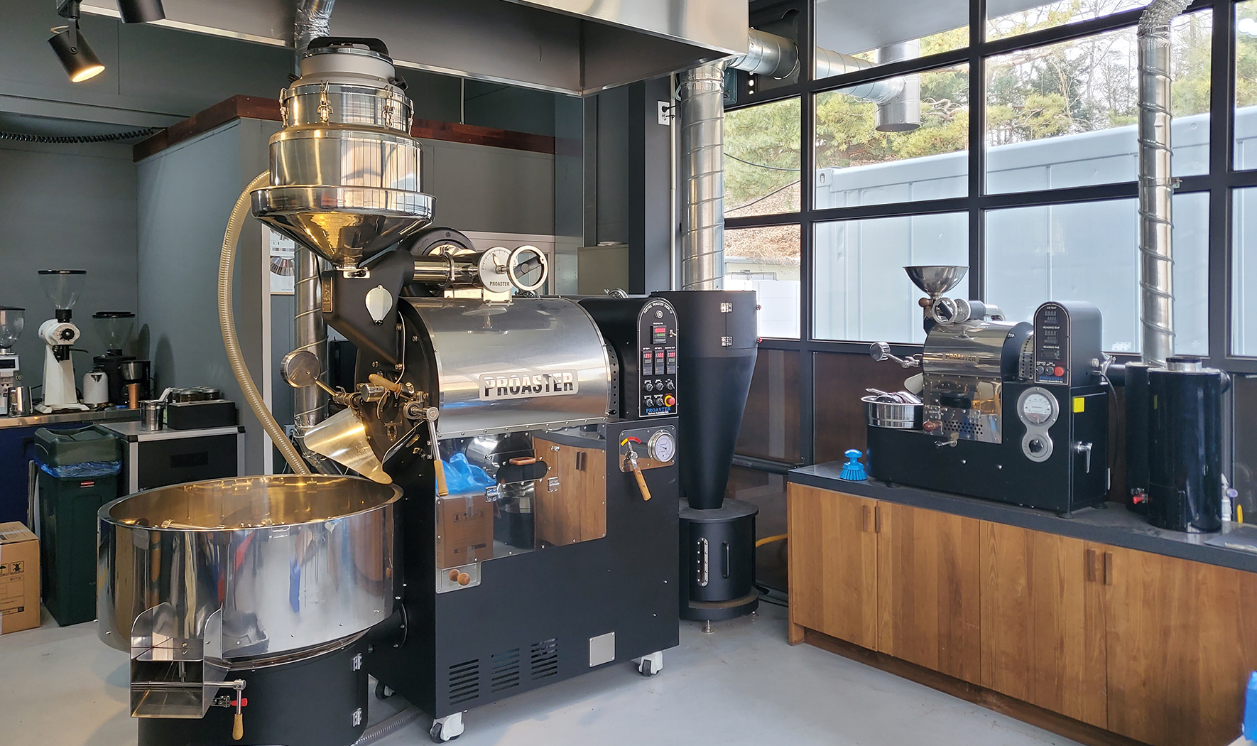 THCR-12 15kg coffee roaster