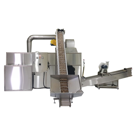 THHR-200 200kg 열풍로스터, 정면
