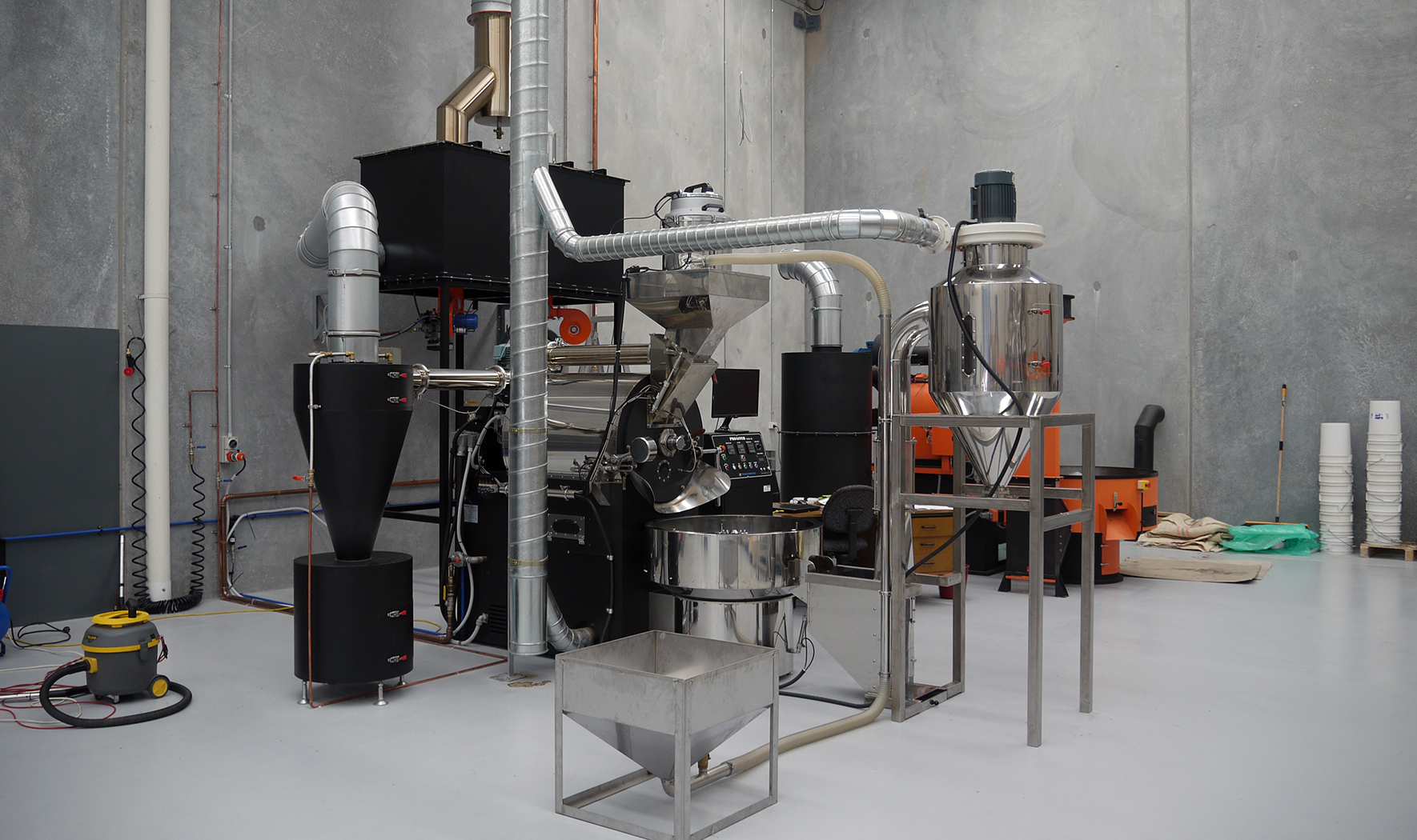 THCR-25 30kg coffee roaster