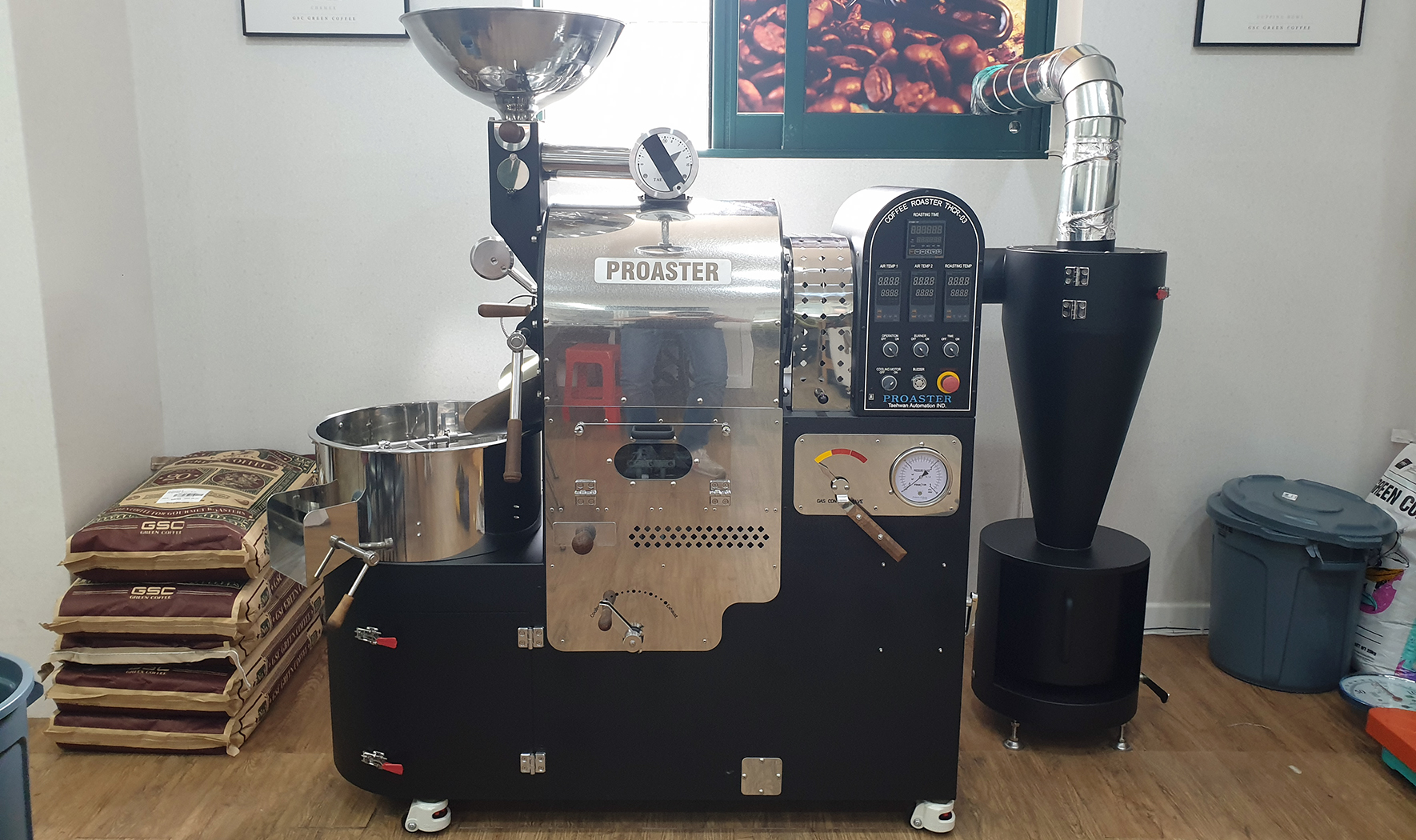 THCR-03 5kg coffee roaster