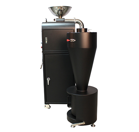 THCR-03 5kg coffee roaster, side view
