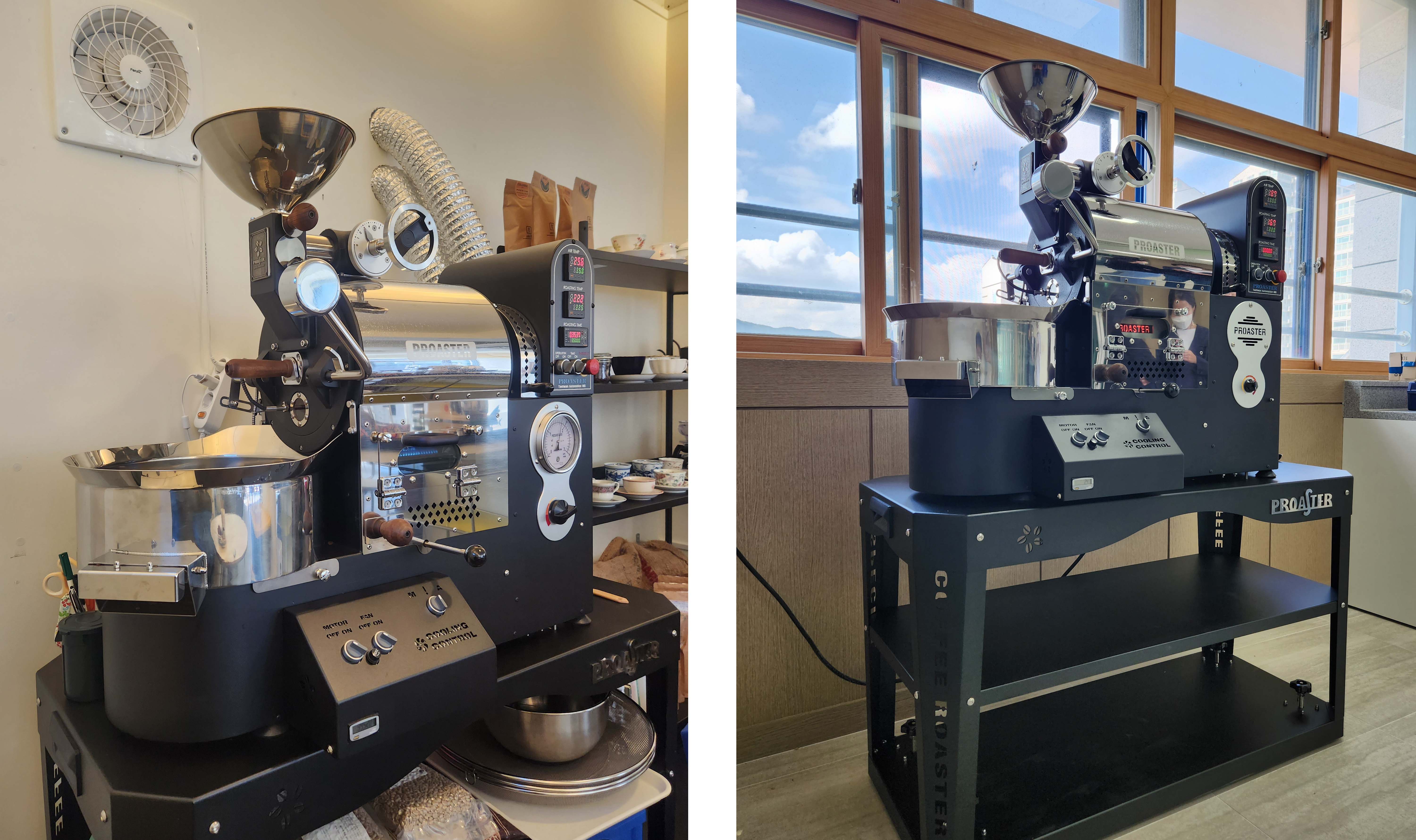 THCR-01A 1.5 kg coffee roaster